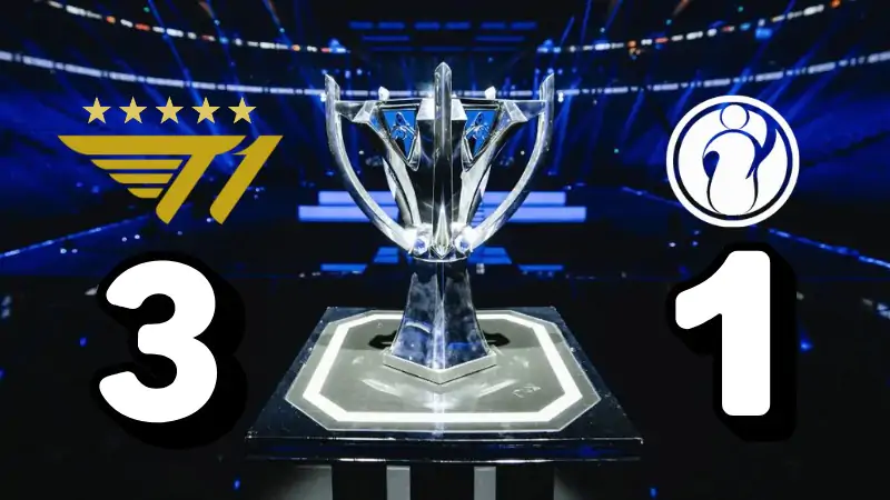 Dự đoán và tỷ số T1 vs IG 